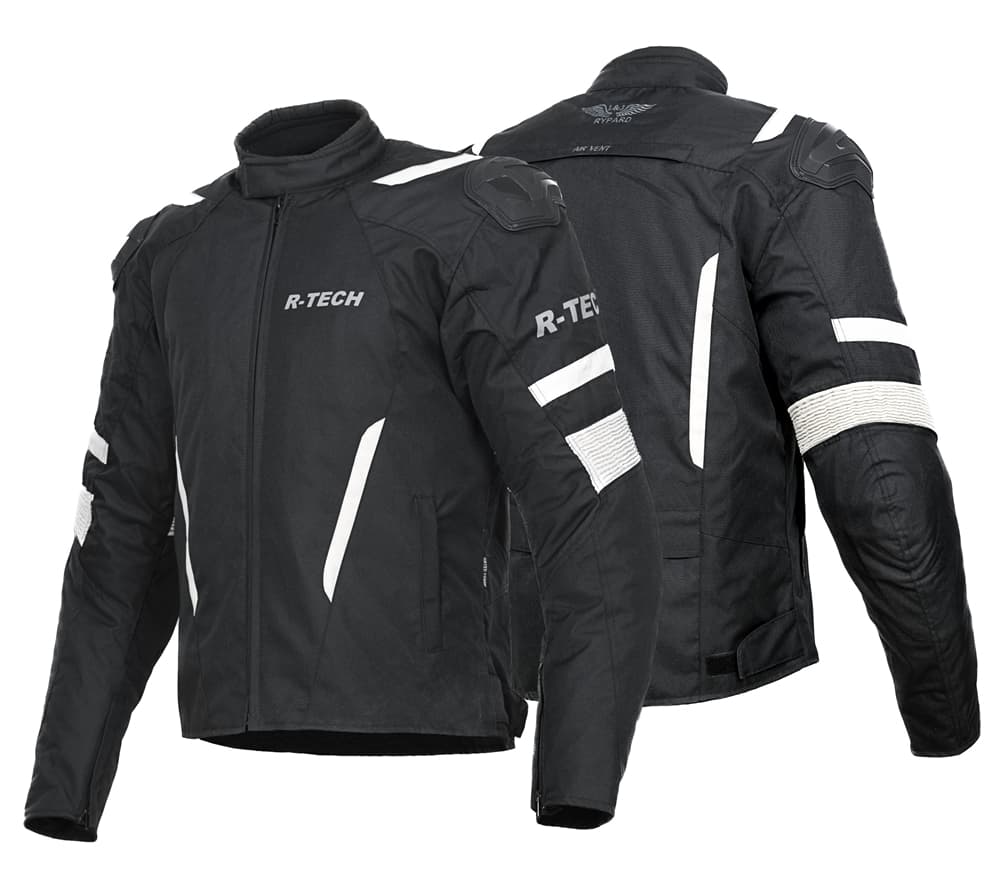 KURTKA MOTOCYKLOWA TEKSTYLNA LETNIA BEZ MEMBRANY R-TECH