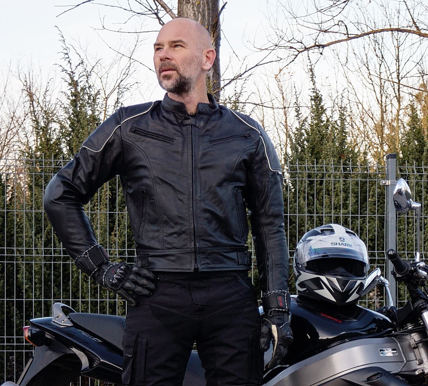 KURTKA SKÓRZANA MĘSKA KSM036