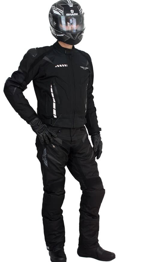 KOMBINEZON MOTOCYKLOWY TEKSTYLNY SPORTOWO-TURYSTYCZNY RIDER