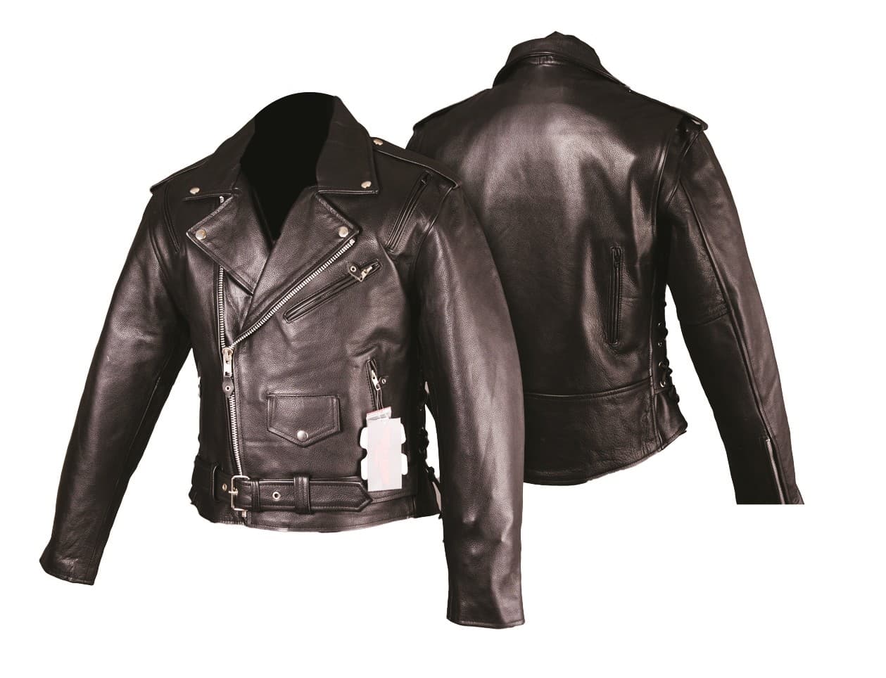 RAMONESKA SKÓRZANA MĘSKA WIĄZANA MIĘKKA SKÓRA KSM029