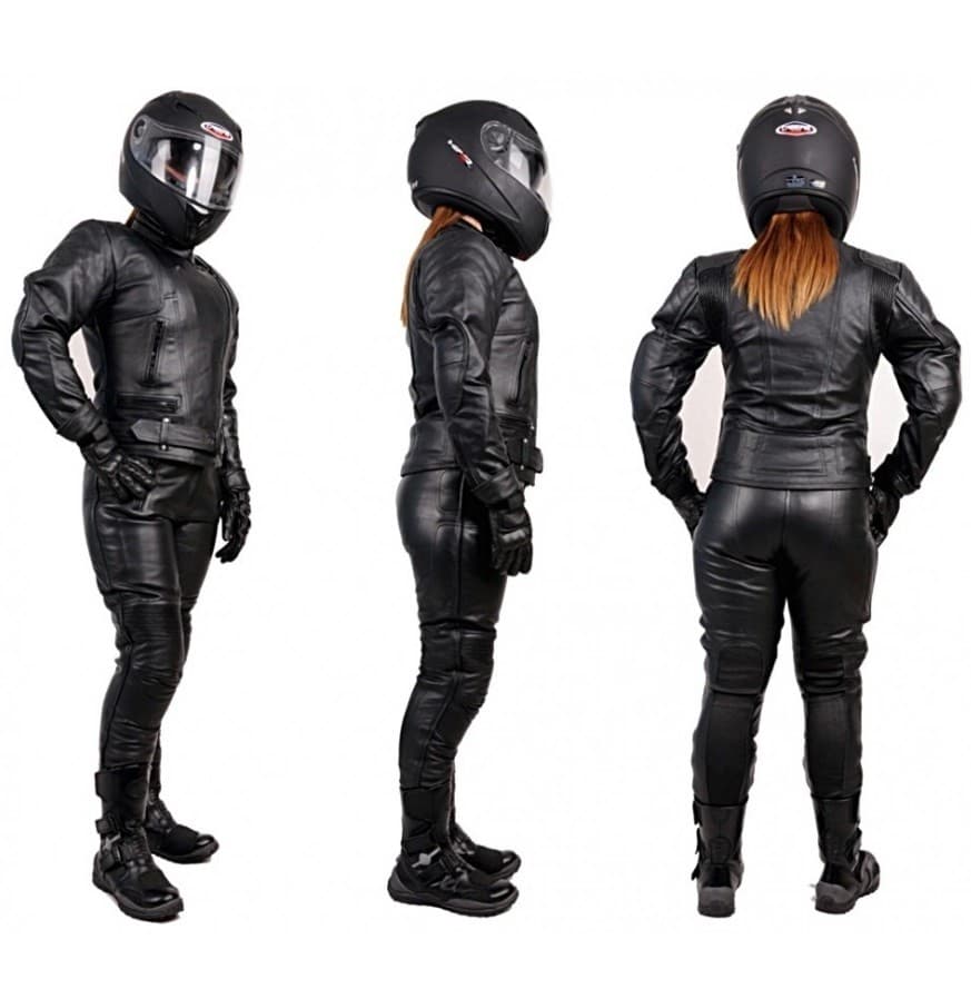 KOMBINEZON SKÓRZANY DAMSKI TURYSTYCZNY/MIEJSKI KOM033