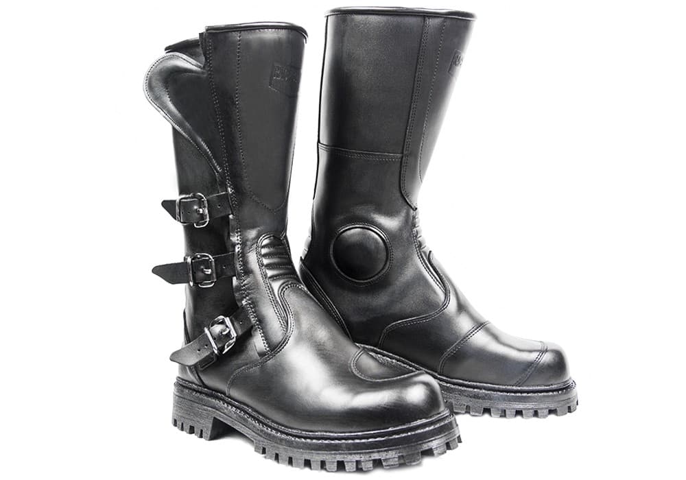 BUTY MOTOCYKLOWE SKÓRZANE WYSOKIE R3K