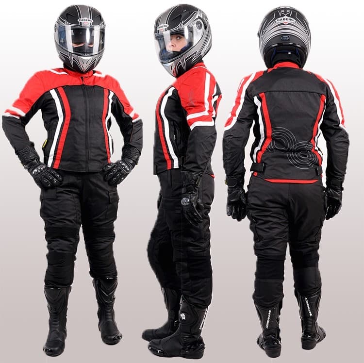 KOMBINEZON MOTOCYKLOWY TEKSTYLNY TURYSTYCZNY/MIEJSKI DAMSKI KOM001