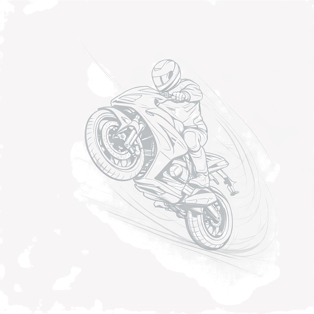 Motocyklista w odzieży RYPARD